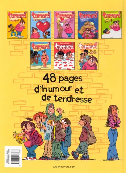 Verso de l'album Tamara Tome 8 Oh, le salaud !