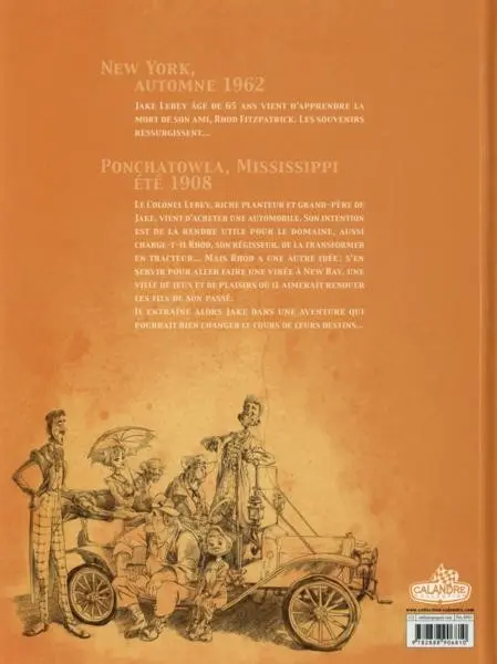 Verso de l'album Tin Lizzie Tome 1 La belle de Ponchatowla
