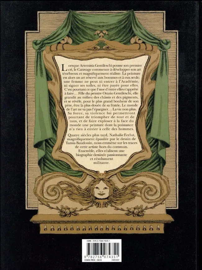 Verso de l'album Artemisia