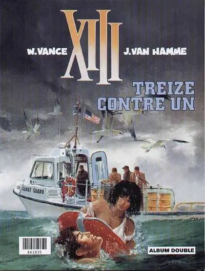 Verso de l'album XIII Tomes 7 et 8 La nuit du 3 août / Treize contre un