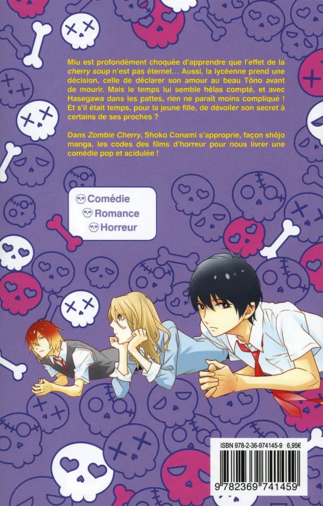 Verso de l'album Zombie Cherry 2