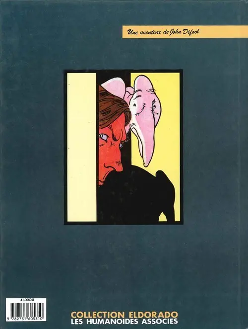 Verso de l'album L'Incal Tome 5 La Cinquième Essence - 1ère partie - Galaxie qui songe