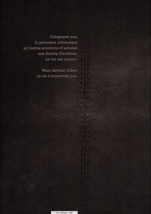 Verso de l'album Je veux une Harley Tome 1 La vie est trop courte !