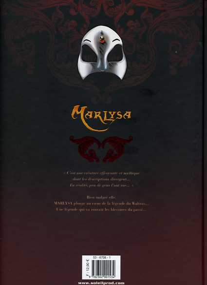 Verso de l'album Marlysa Tome 7 Le Waltras (Episode 1)