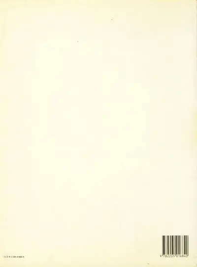 Verso de l'album Le Singe