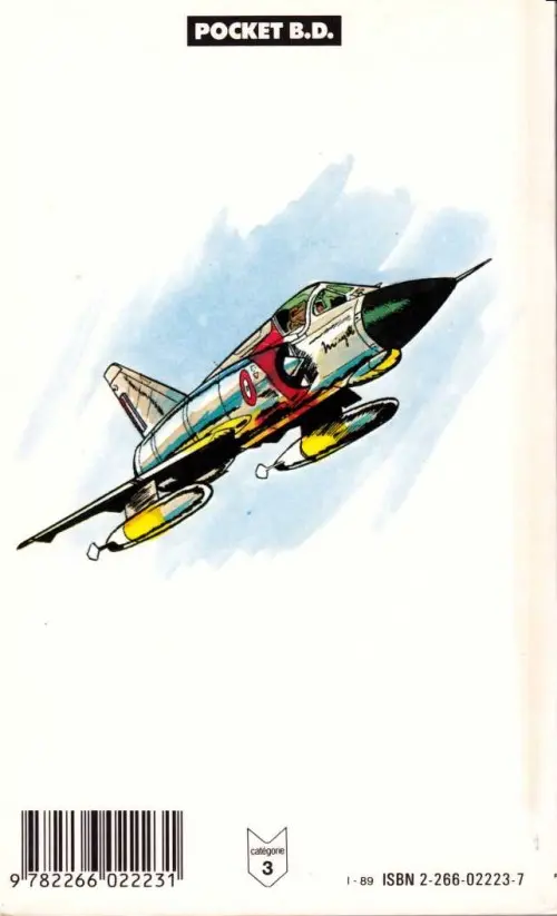 Verso de l'album Tanguy et Laverdure Tome 9 Les anges noirs