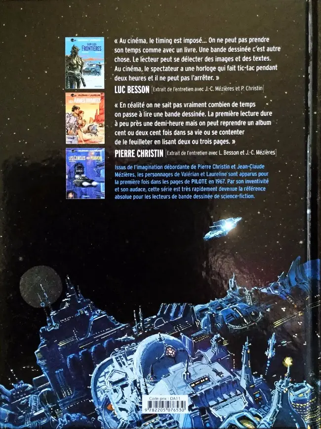 Verso de l'album Valérian et Laureline - L'intégrale Volume 5