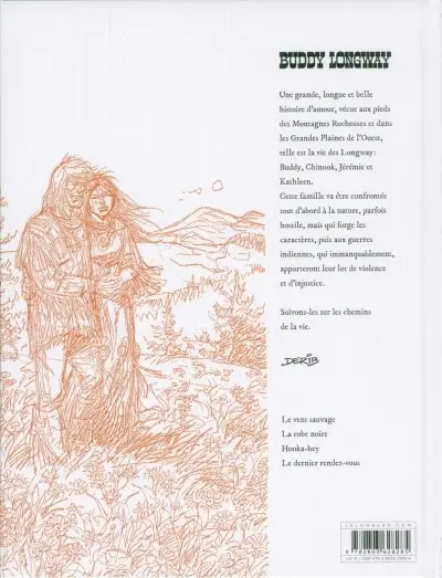 Verso de l'album Buddy Longway Intégrale IV Loin des siens