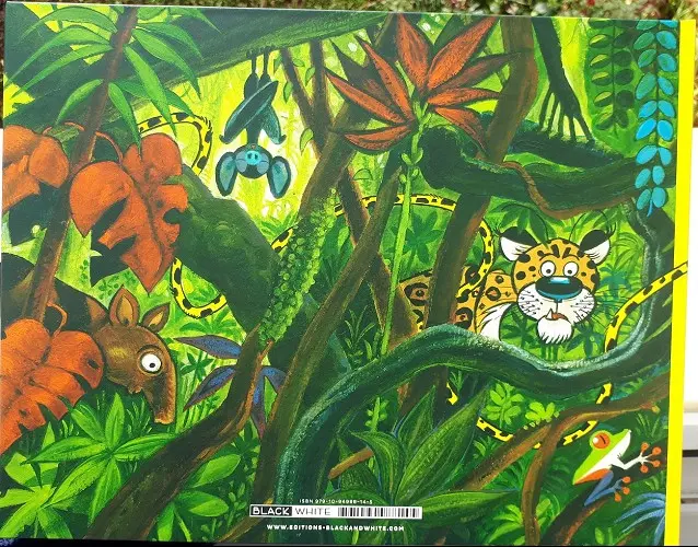 Verso de l'album Marsupilami Marsustrips