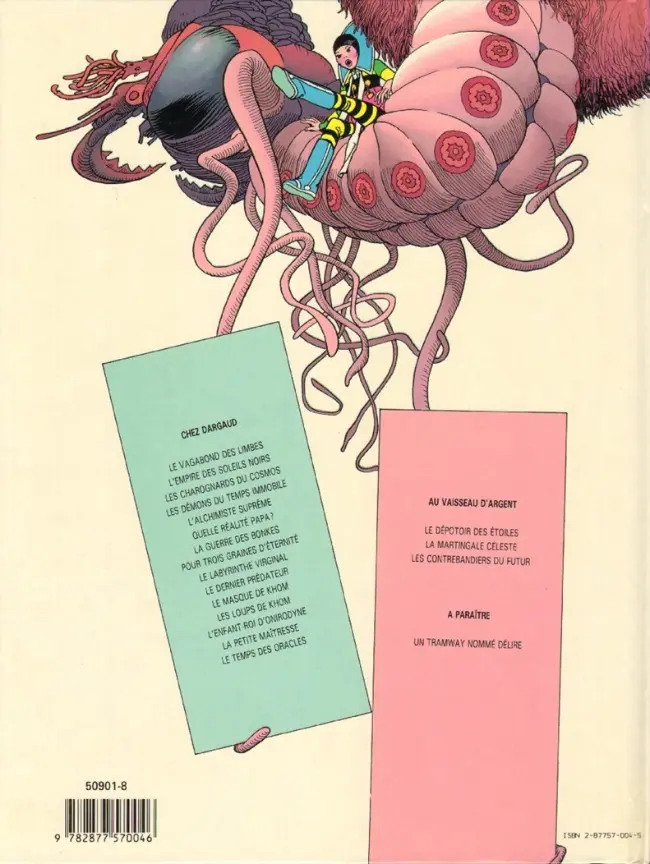Verso de l'album Le Vagabond des Limbes Tome 18 Les contrebandiers du futur