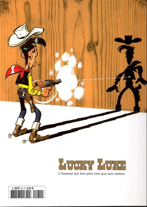 Verso de l'album Lucky Luke La collection Tome 62 Calamity Jane