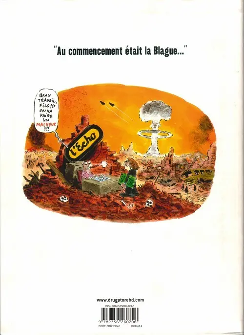 Verso de l'album La Bible des sales blagues Tome 4 Livre 4