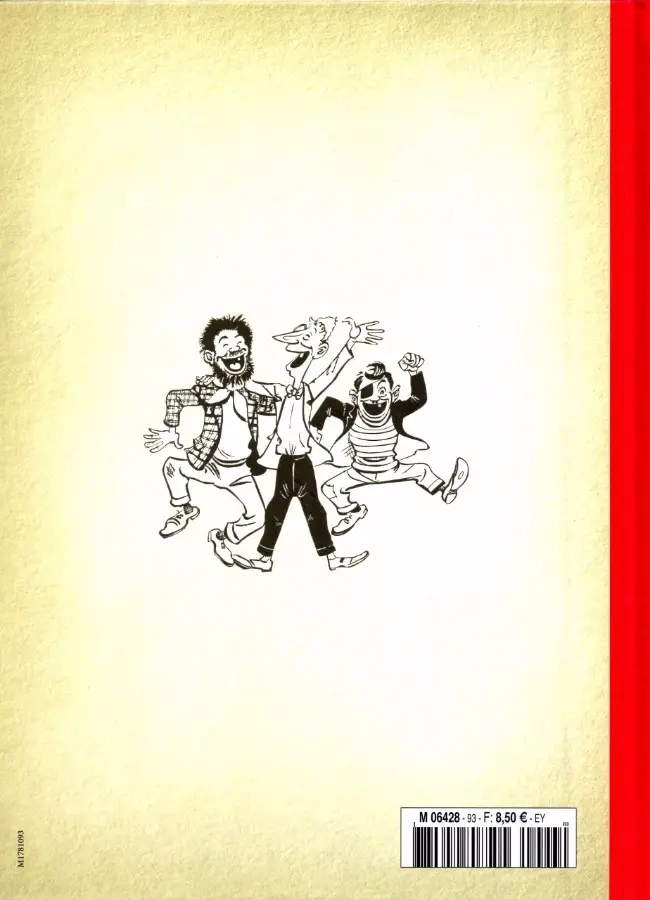 Verso de l'album Les Pieds Nickelés - La collection Tome 94 Les Pieds Nickelés contre Cognedur