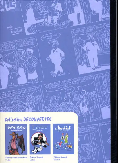 Verso de l'album Découvertes Martial