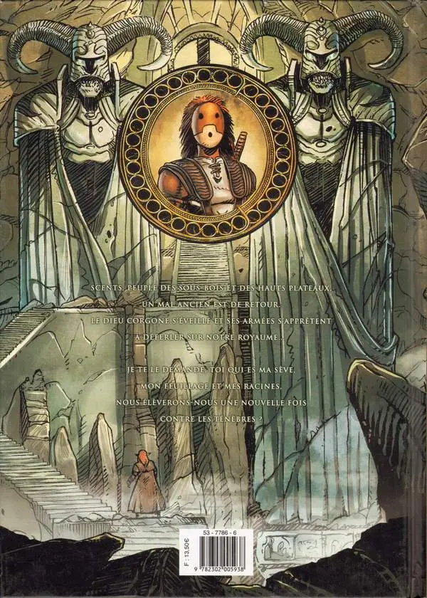 Verso de l'album Les Brumes d'Asceltis Tome 4 En terre scente