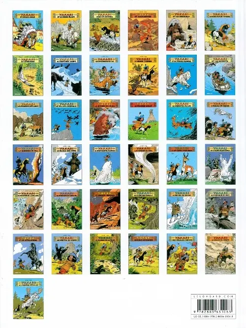 Verso de l'album Yakari Tome 37 Le mangeur d'étoiles