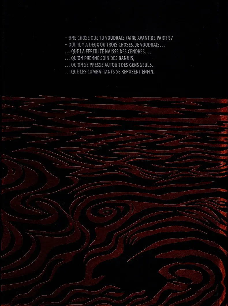 Verso de l'album On m'appelle la mort