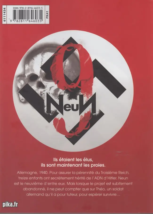 Verso de l'album NeuN 1