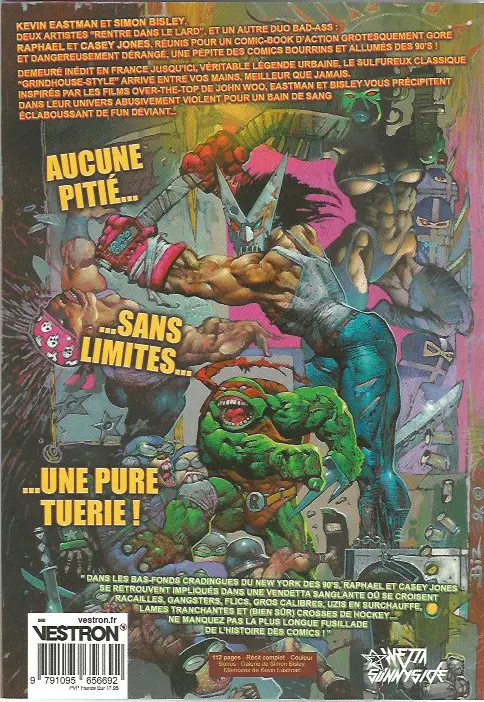 Verso de l'album Bodycount