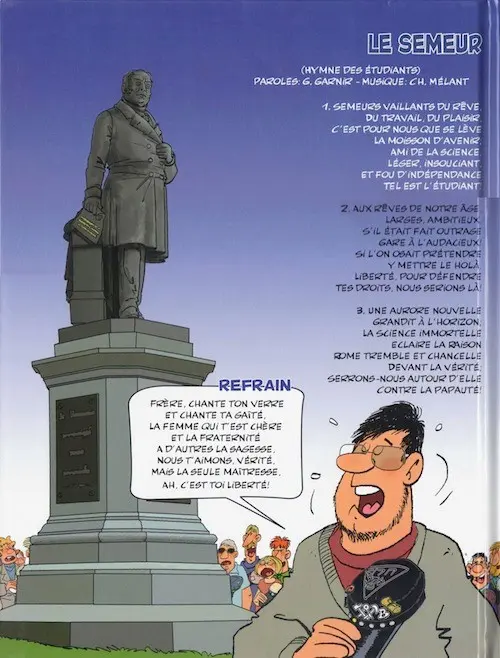 Verso de l'album Chansons cochonnes Tome 4 Chansons paillardes