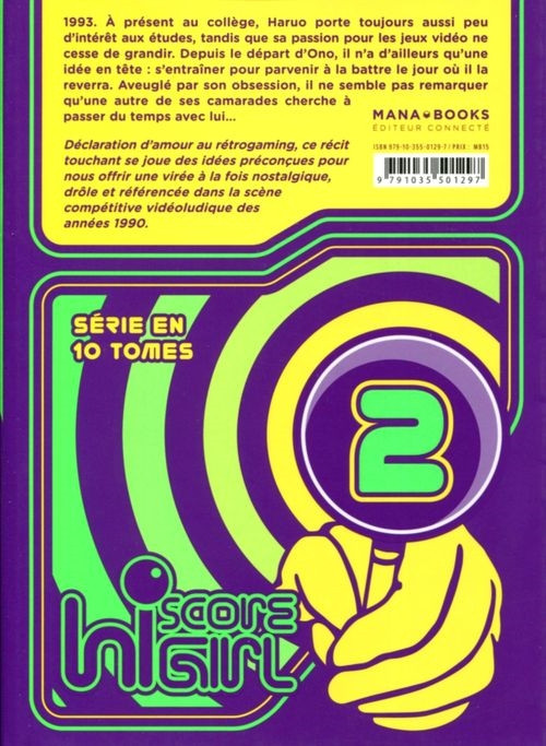 Verso de l'album Hi Score Girl 2