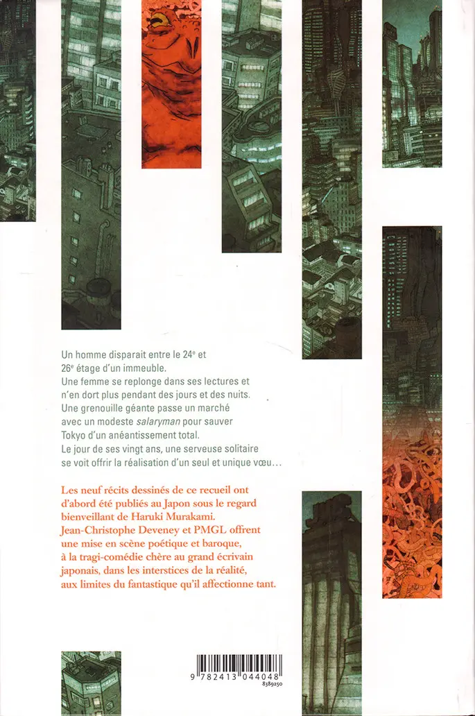 Verso de l'album Haruki Murakami - Le Septième homme et autres récits