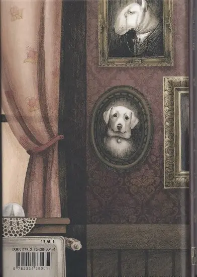 Verso de l'album Destins de chiens
