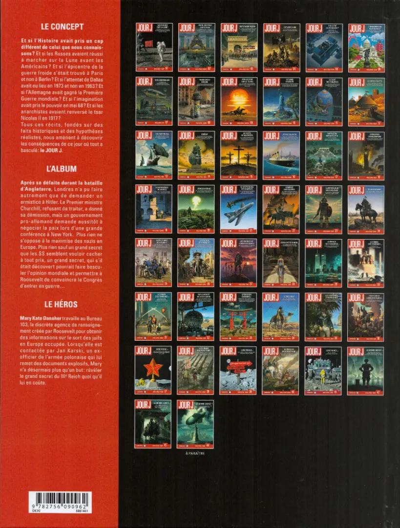 Verso de l'album Jour J Tome 43 Le Grand Secret 2/3