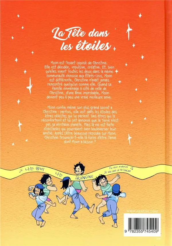 Verso de l'album La tête dans les étoiles
