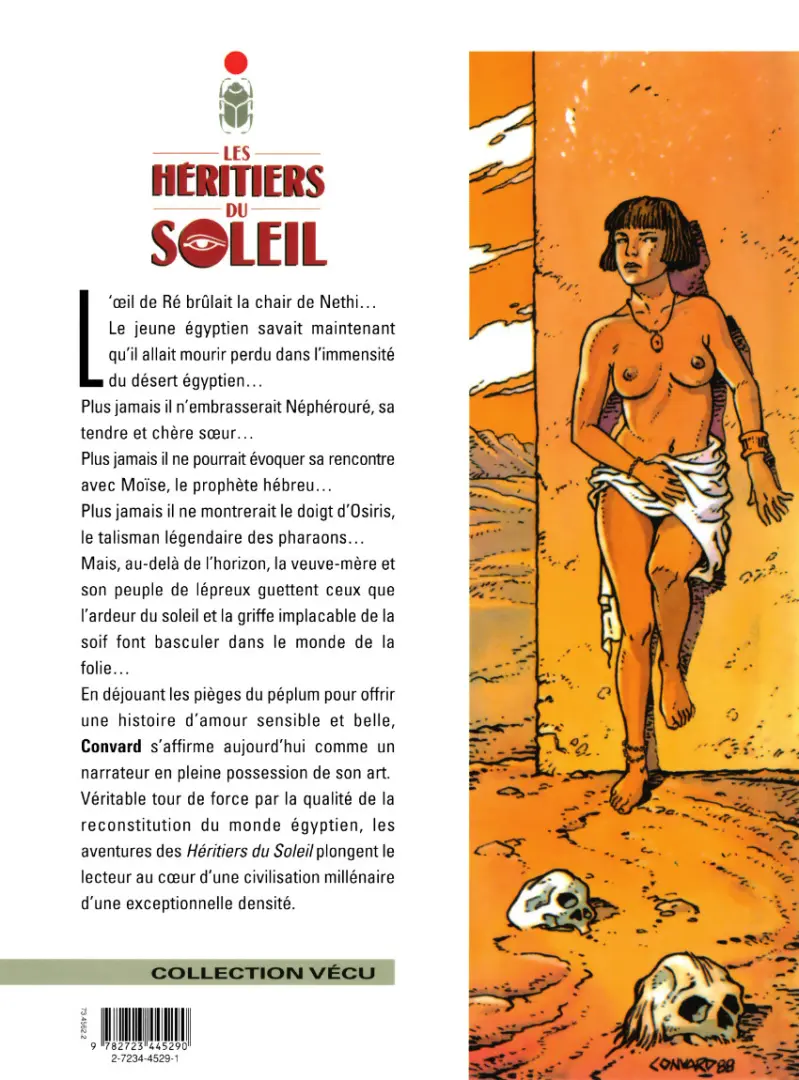 Verso de l'album Les Héritiers du soleil Tome 3 La veuve-mère