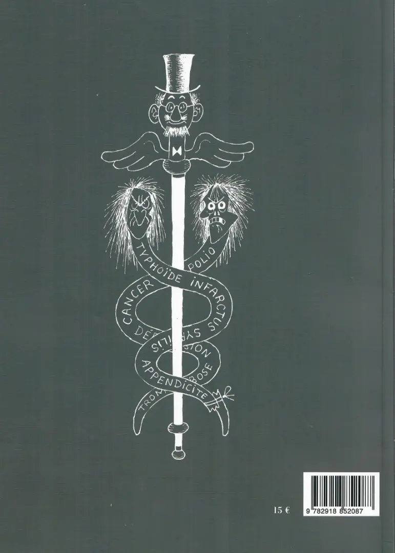 Verso de l'album Chansons de salles de garde
