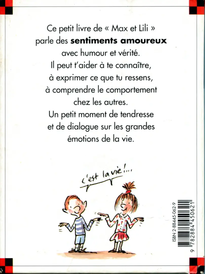 Verso de l'album Ainsi va la vie Tome 7 Lili est amoureuse