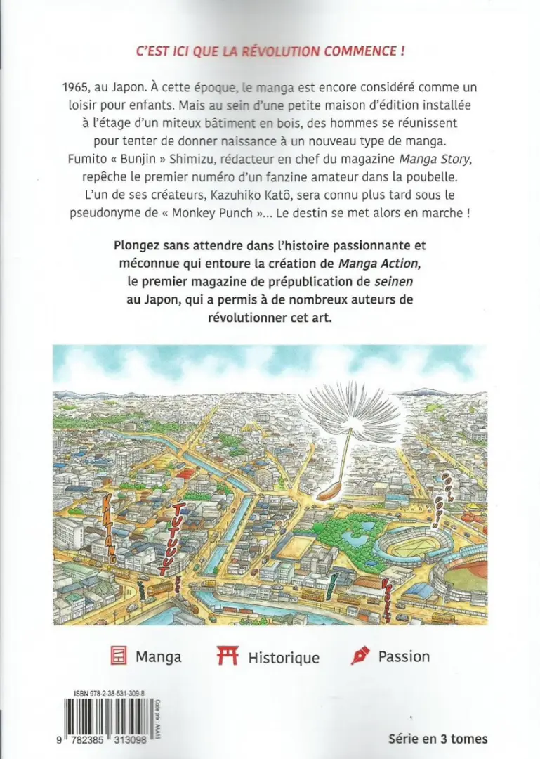 Verso de l'album Losers - chroniques d'un magazine légendaire 1