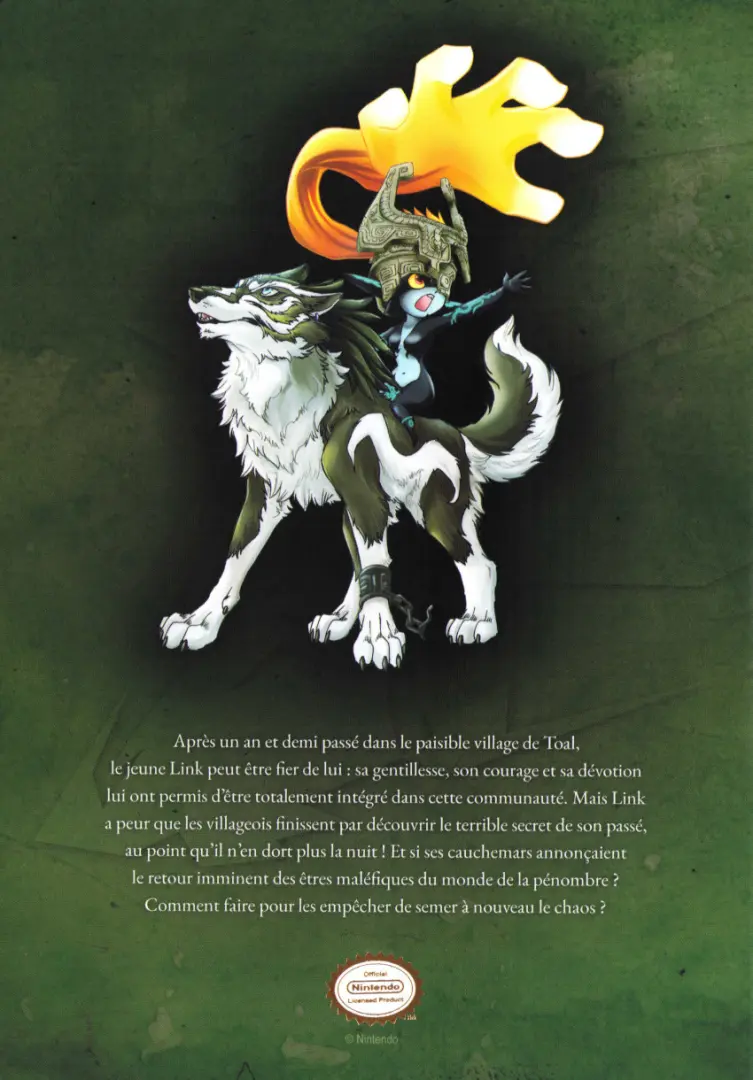 Verso de l'album The Legend of Zelda - Twilight Princess 10