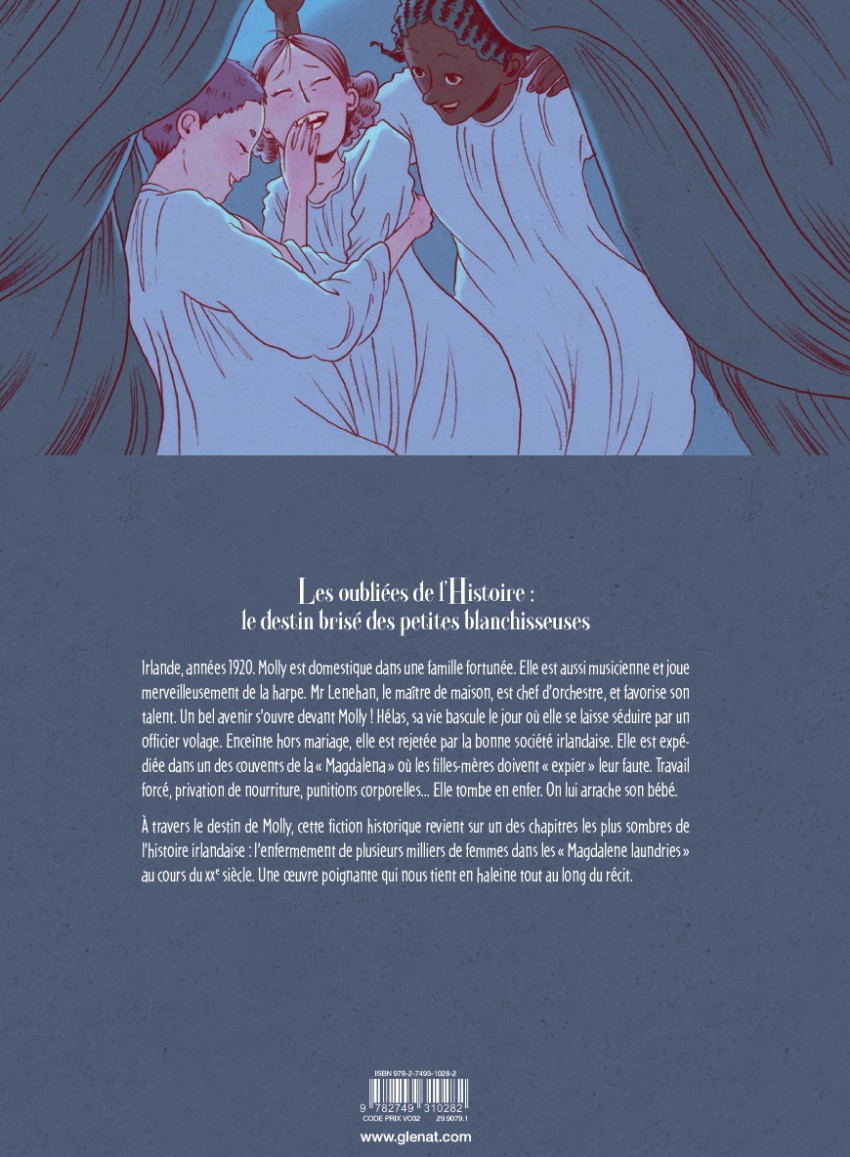 Verso de l'album Les filles de Magdalena