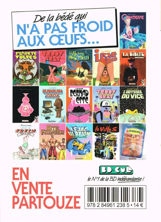 Verso de l'album La Décharge mentale
