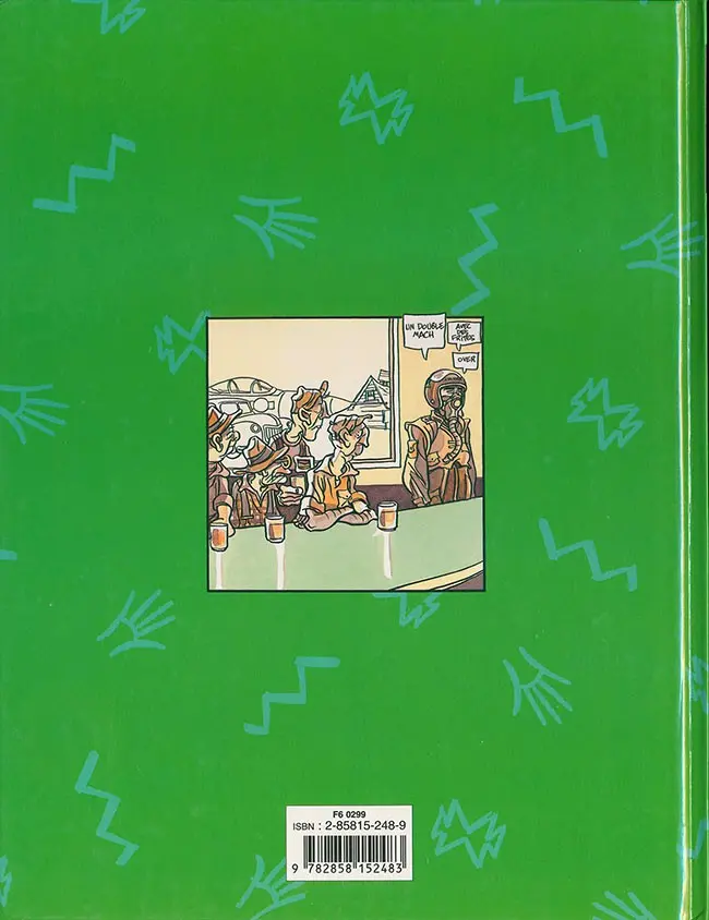Verso de l'album Les Fables autonomes Tome 2