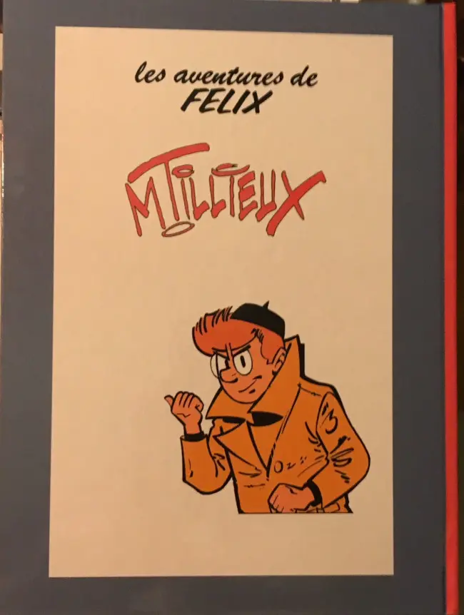 Verso de l'album Félix Couleurs Tome 10 Drôle d'engin