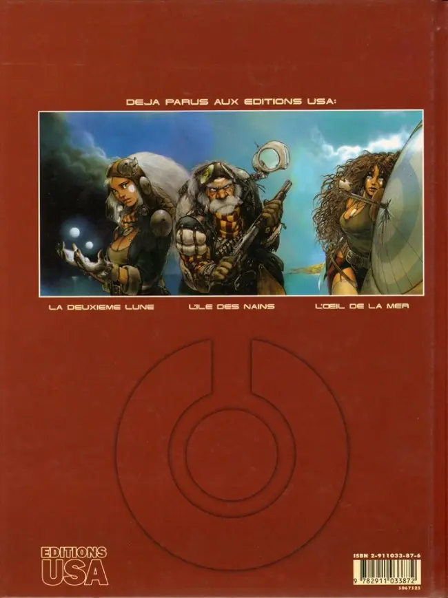 Verso de l'album Les Gardiens du Maser Tome 4 La tour de fer