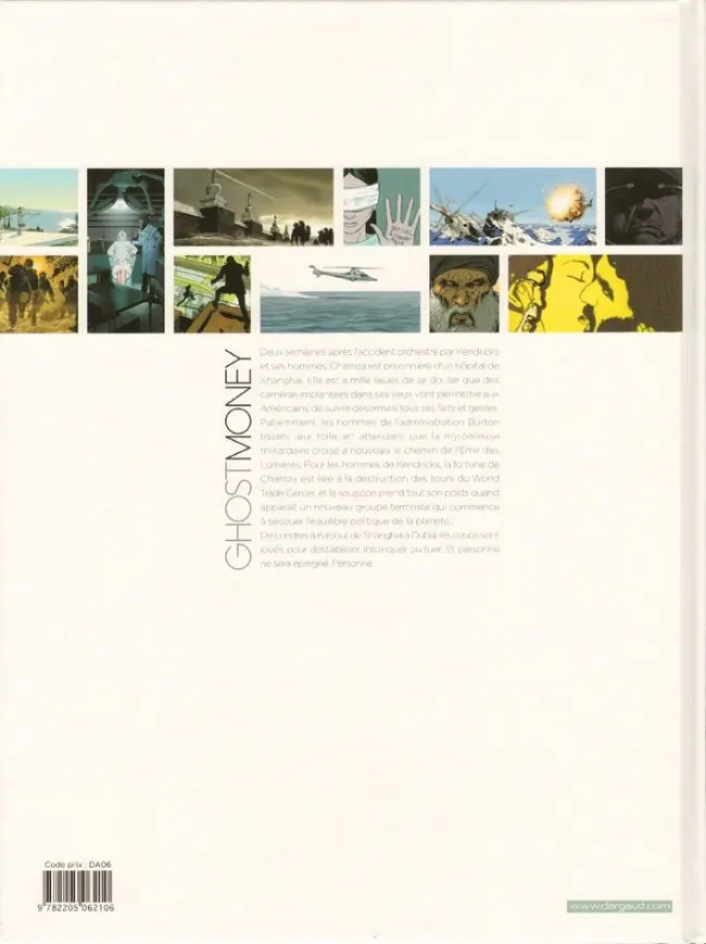 Verso de l'album Ghost Money Tome 2 Les Yeux de Chamza