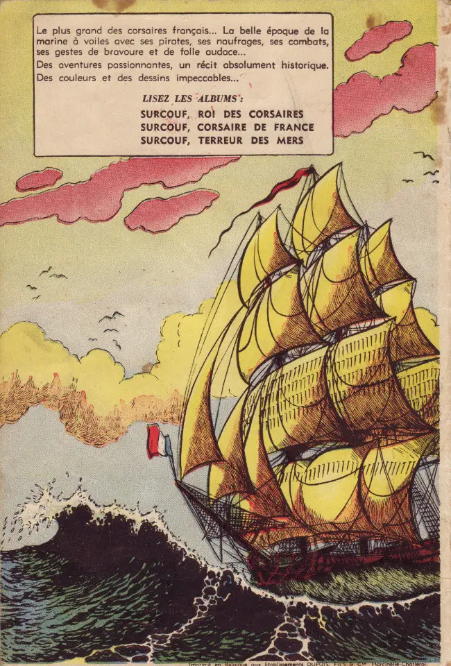 Verso de l'album Les Histoires vraies de l'Oncle Paul Tome 1 Barbe-Noire