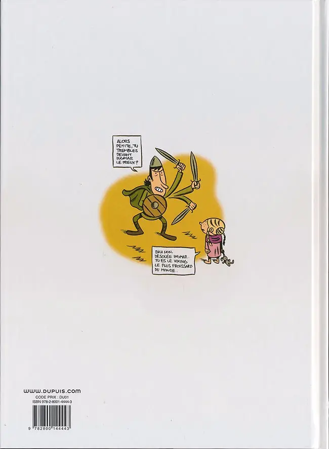 Verso de l'album Ingmar Tome 4 Le siège de Paris
