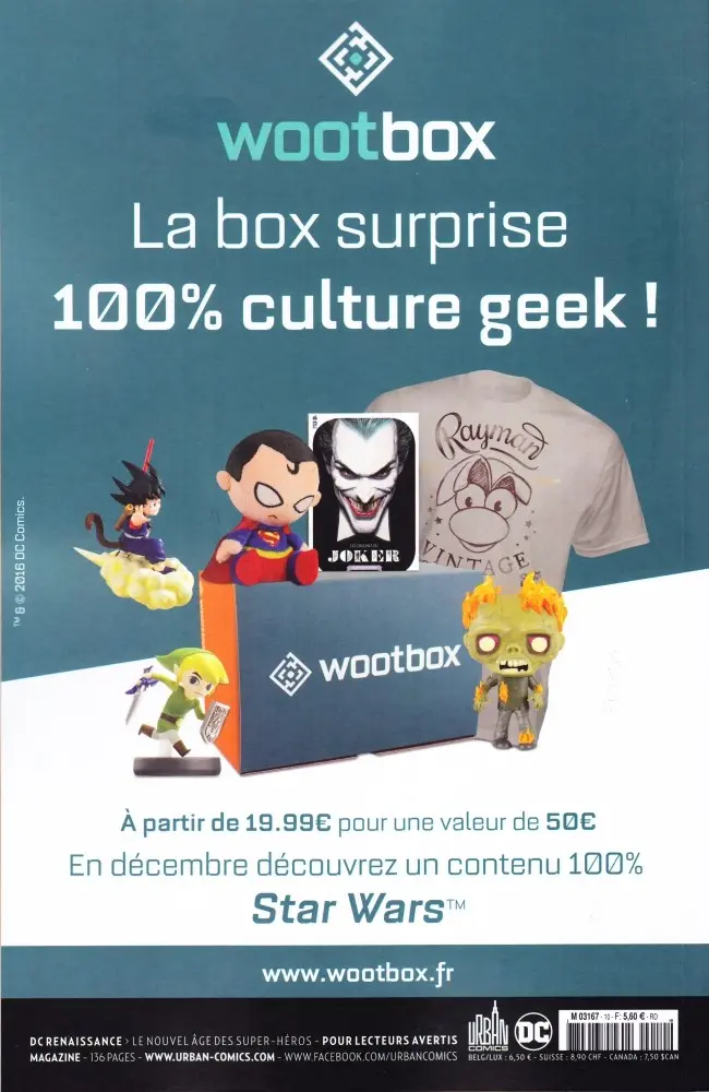 Verso de l'album Justice League Univers #10