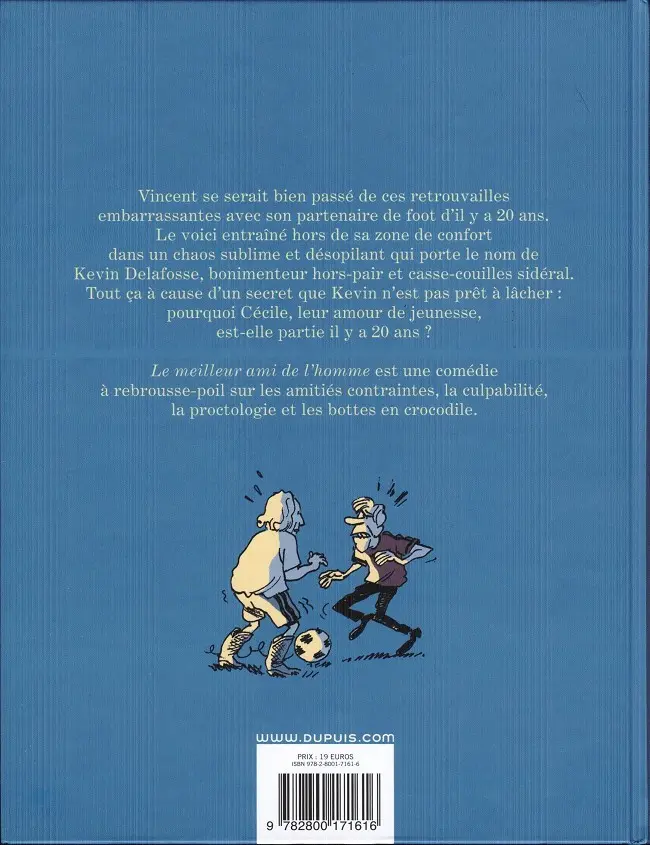 Verso de l'album Le Meilleur ami de l'homme