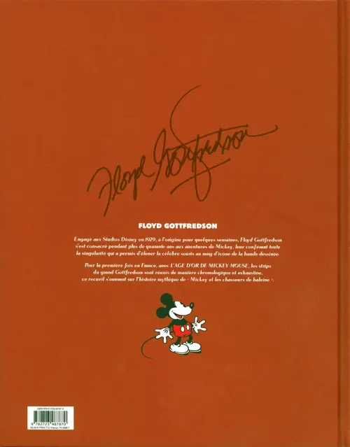 Verso de l'album L'âge d'or de Mickey Mouse Tome 2 Les Chasseurs de baleines et autres histoires (1938-1939)