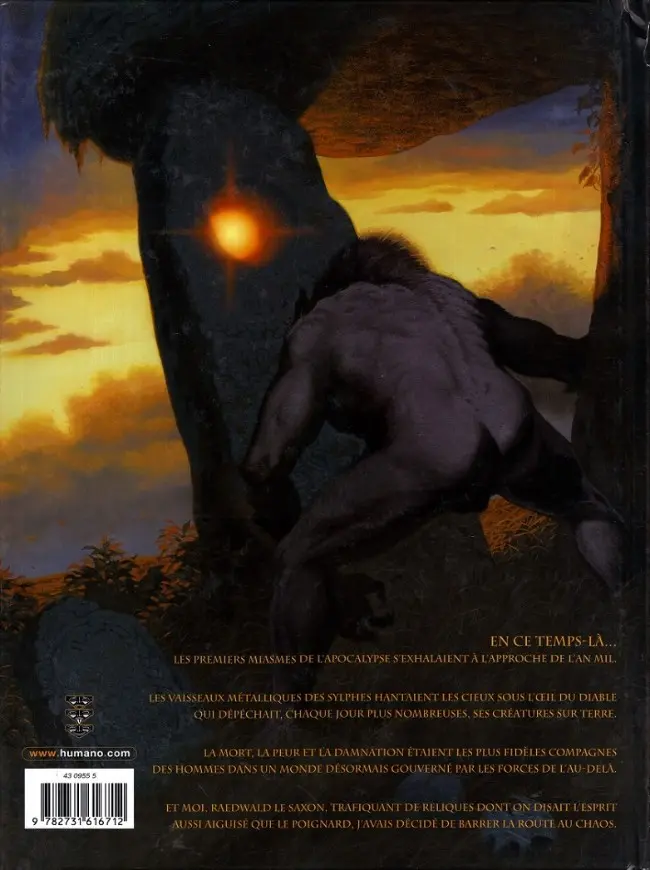 Verso de l'album Millénaire Tome 3 L'haleine du Diable
