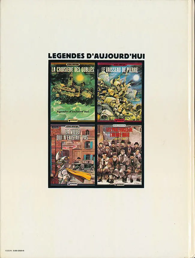 Verso de l'album Partie de chasse