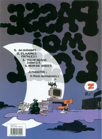 Verso de l'album Passe-moi l'ciel Tome 4 Nom de Dieu !