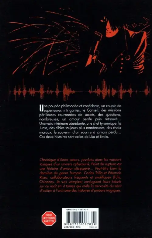 Verso de l'album Point de rupture Volume 2