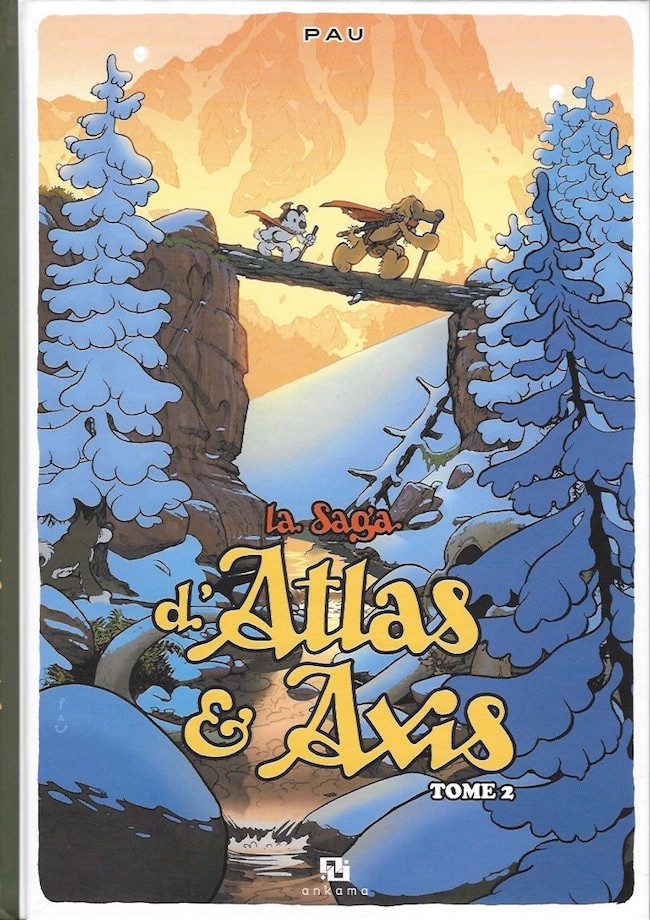 Couverture de l'album La saga d'Atlas & Axis Tome 2